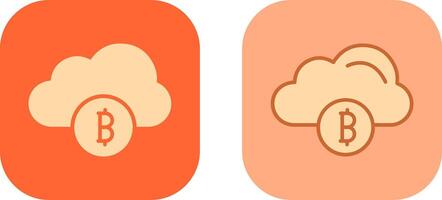 diseño de icono de nube vector