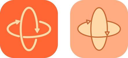 Rotate Icon Design vector