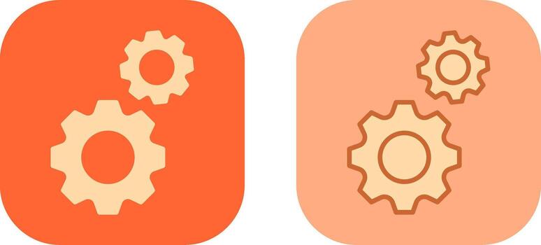 Setting Icon Design vector