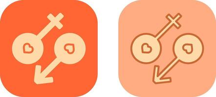 Intimacy Icon Design vector