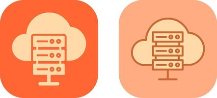Hosting Icon Design vector