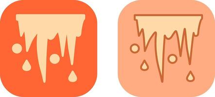 Icicle Icon Design vector