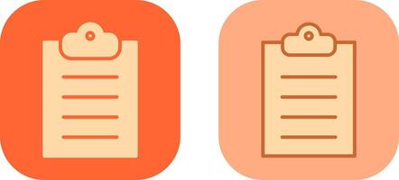 Clipboard Icon Design vector