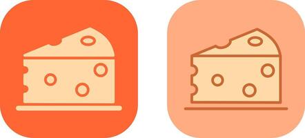 Cheese Icon Design vector