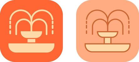 Fountain Icon Design vector