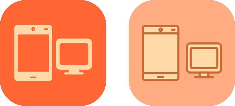 diseño de icono de dispositivo vector