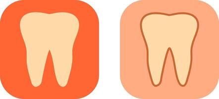 Tooth Icon Design vector