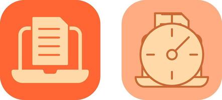Document Icon Design vector