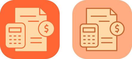 Accounting Icon Design vector