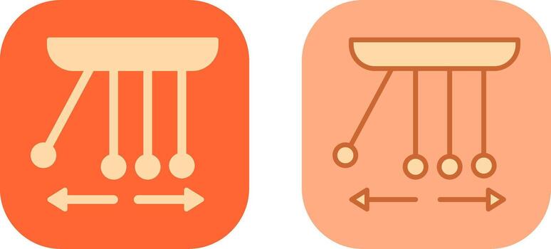 Pendulum Icon Design vector
