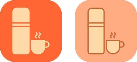 Thermos Icon Design vector