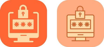 Lock Icon Design vector