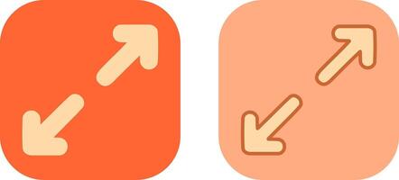 Expand Icon Design vector