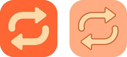 Repeat Icon Design vector