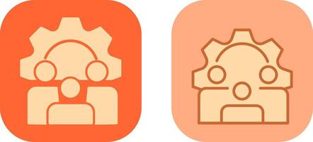 Manage Icon Design vector