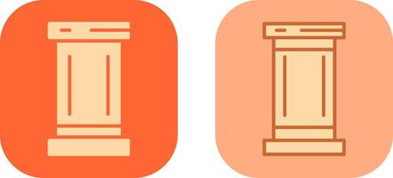 Pillar Icon Design vector