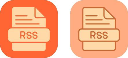 RSS Icon Design vector