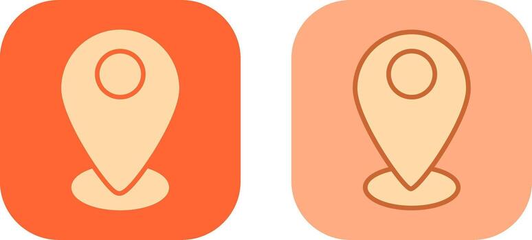 Marker Icon Design vector