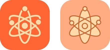 Atom Icon Design vector