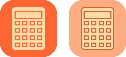 Calculator Icon Design vector