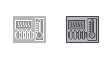 diseño de icono de elemento de calefacción vector