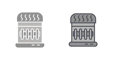 Gas Heater Icon Design vector