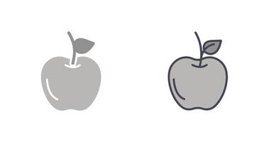 diseño de icono de manzana vector