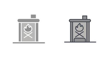 Furnace Icon Design vector