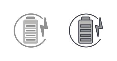 Charge Battery Icon Design vector