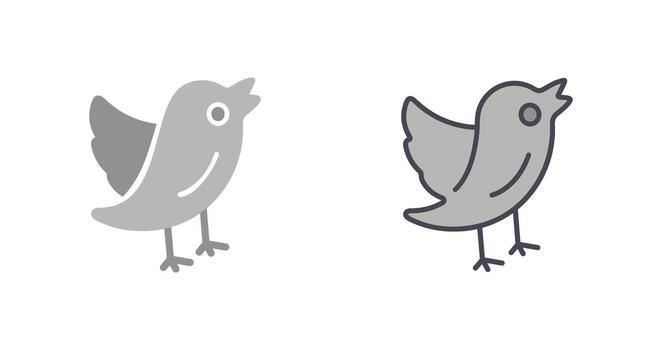 Bird Icon Design vector