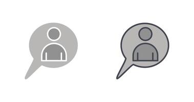 Conversation Icon Design vector