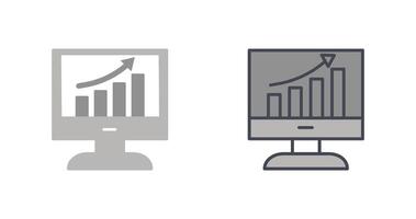 Business Growth Icon Design vector