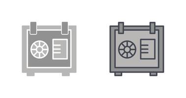 Safe Box Icon Design vector