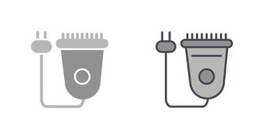 Trimmer Icon Design vector