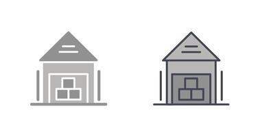 Warehouse Icon Design vector