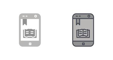 eBook Icon Design vector