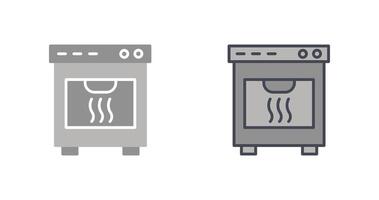 Oven Icon Design vector