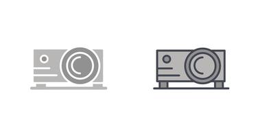 Projector Icon Design vector