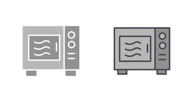 Microwave Icon Design vector