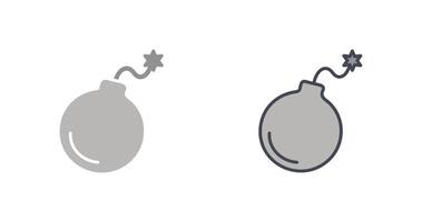 Bomb Icon Design vector