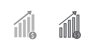 Revenues Icon Design vector