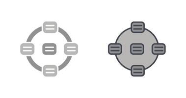 Strategy Consultation Icon Design vector