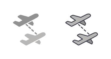 Multiple Flights Icon Design vector