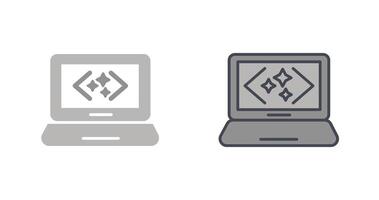 Clean Code Icon Design vector