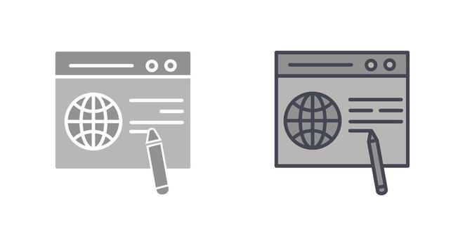 Website Design Icon Design vector