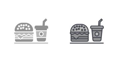 meriendas icono diseño vector