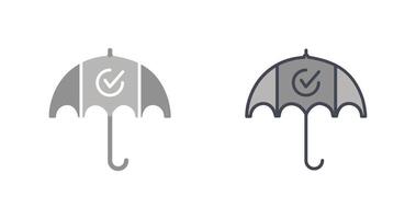 Umbrella Icon Design vector