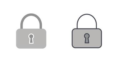 Lock Icon Design vector