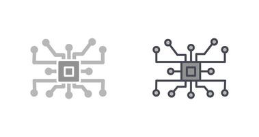 Circuit Icon Design vector