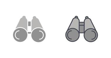 Binoculars Icon Design vector